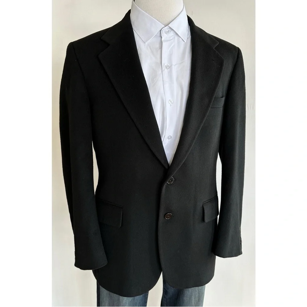Alfani Uomo Men's Blazer Sport Coat 2 Button Cashmere Sports Jacket 41R 42R